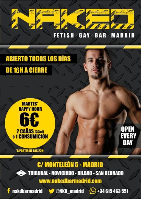 gays madrid sexo ahora|Naked Bar Madrid .